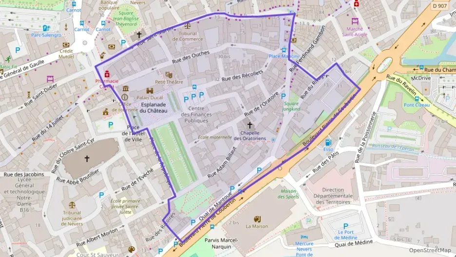 Appartement 146 m² quatre pièces à vendre à Nevers Appartement 146 m² quatre pièces à vendre à Nevers