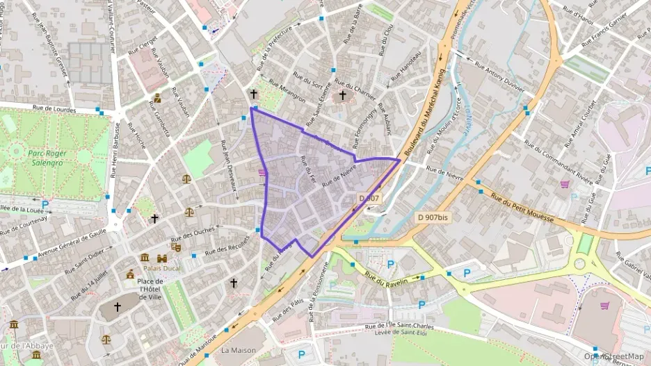 Appartement 73 m² trois pièces à vendre à Nevers