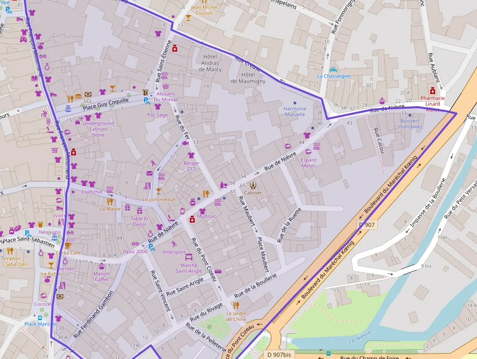 Appartement 80 m² trois pièces à vendre à Nevers