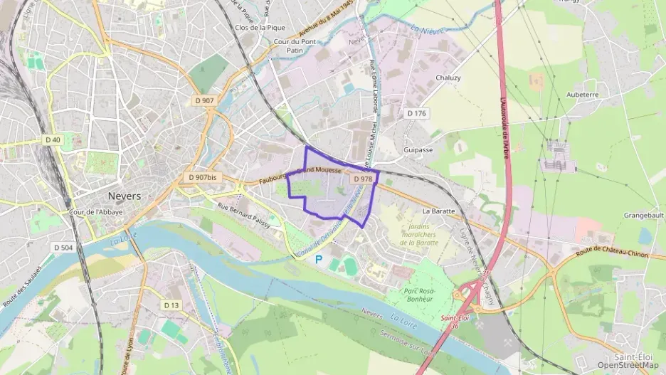 Appartement 75 m² quatre pièces à vendre à Nevers