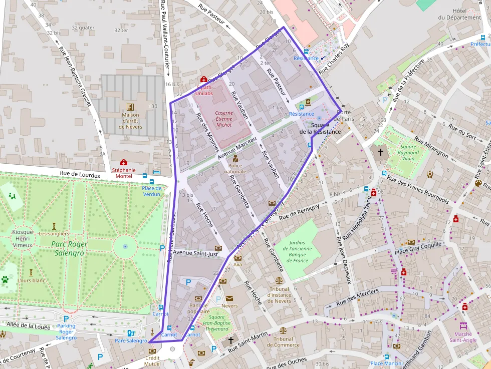 Appartement 67 m² trois pièces à vendre à Nevers