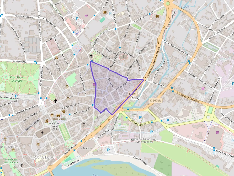 Appartement 62 m² trois pièces à vendre à Nevers