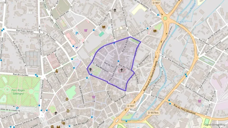 Appartement 76 m² trois pièces à vendre à Nevers