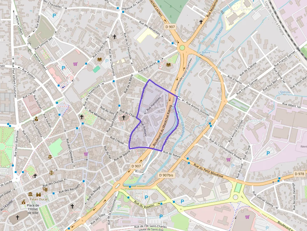 Appartement 98 m² quatre pièces à vendre à Nevers