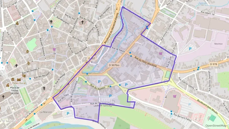 Appartement 51 m² trois pièces à vendre à Nevers