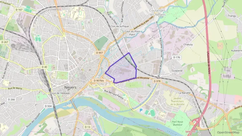 Appartement 69 m² trois pièces à vendre à Nevers