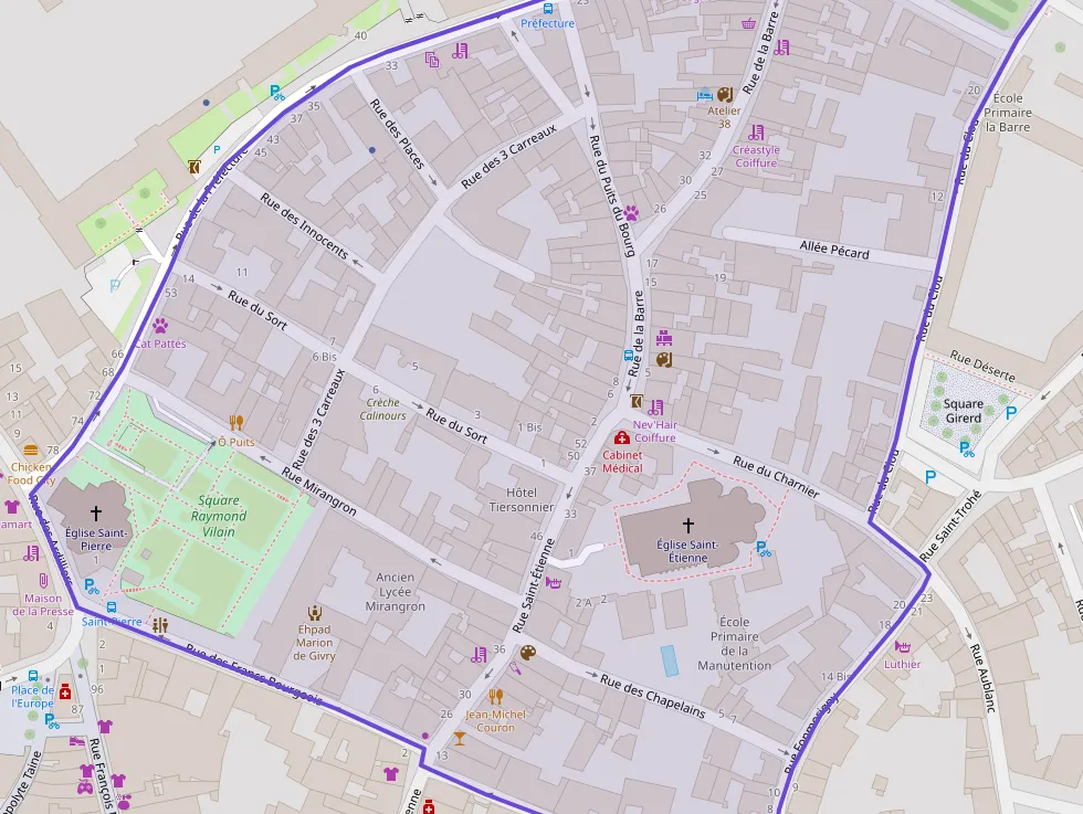 Appartement 132 m² quatre pièces à vendre à Nevers