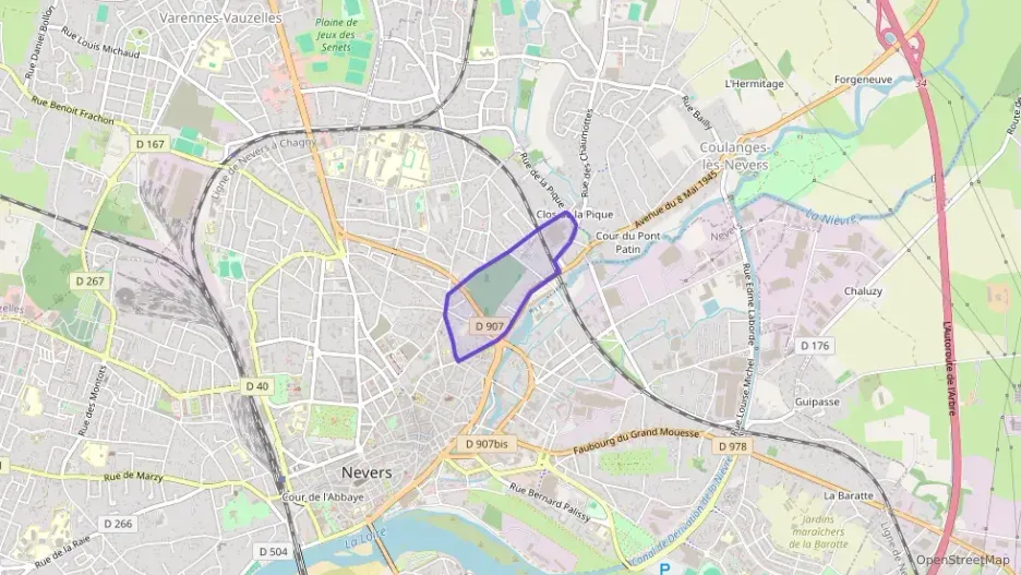 Appartement 52 m² trois pièces à vendre à Nevers Appartement 52 m² trois pièces à vendre à Nevers