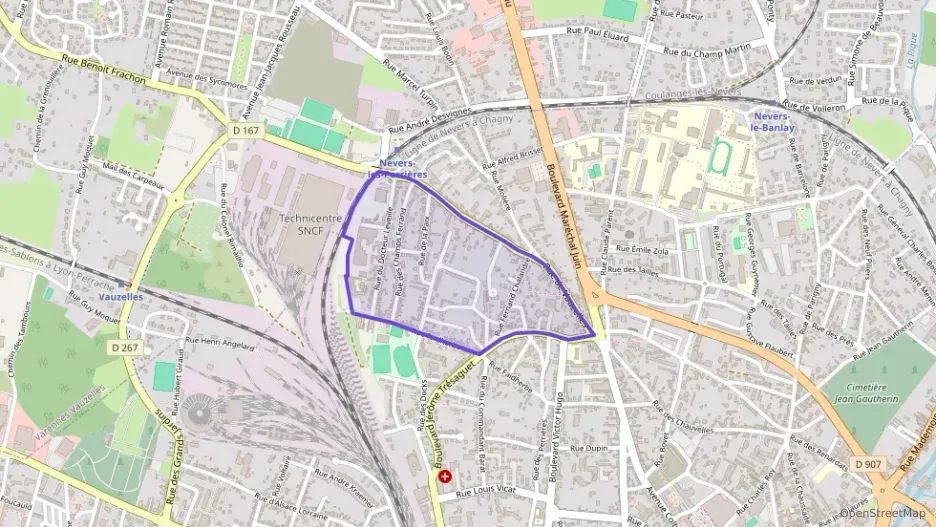 Appartement 78 m² trois pièces à vendre à Nevers Appartement 78 m² trois pièces à vendre à Nevers