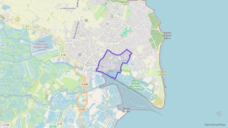 Appartement 70 m² trois pièces à vendre à Noirmoutier-en-l`Île