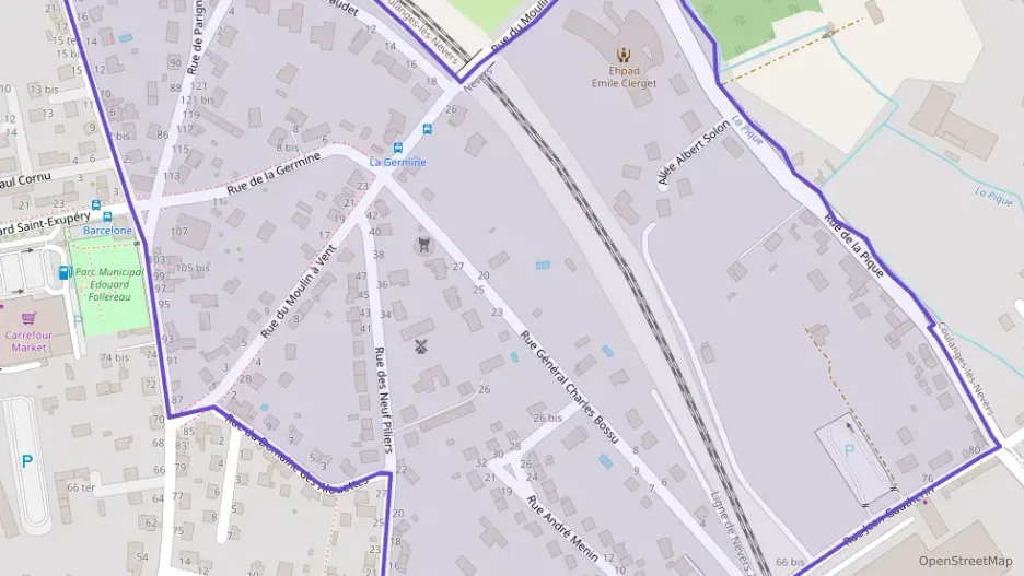 Appartement 48 m² trois pièces à vendre à Nevers