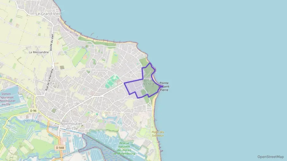 Appartement 55 m² une piece à vendre à Noirmoutier-en-l`Île