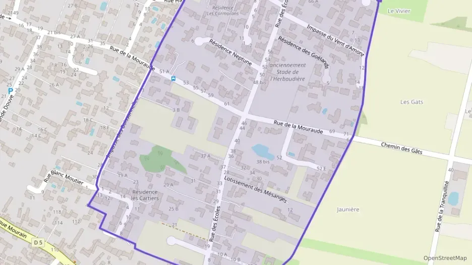 Appartement 39 m² deux pieces à vendre à Noirmoutier-en-l`Île