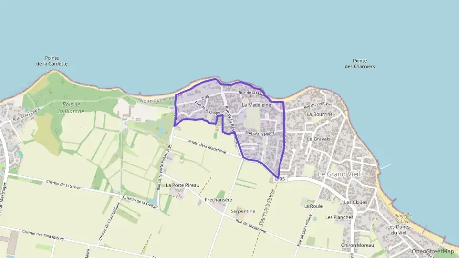 Appartement 75 m² trois pièces à vendre à Noirmoutier-en-l`Île Appartement 75 m² trois pièces à vendre à Noirmoutier-en-l`Île