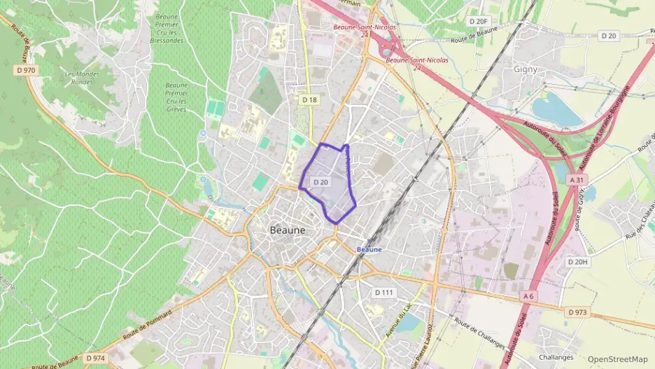 Appartement 60 m² trois pièces à vendre à Beaune