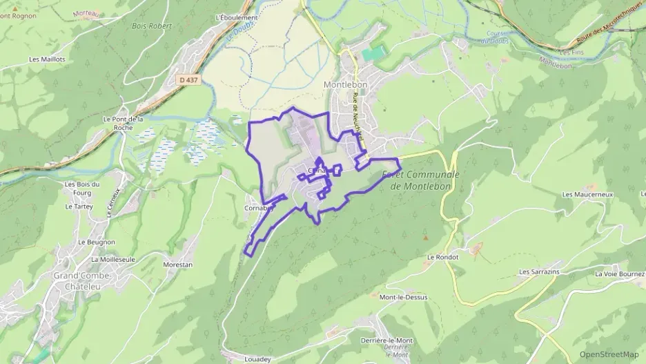 Appartement 89 m² quatre pièces à vendre à Montlebon