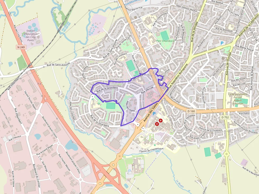 Appartement 52 m² deux pieces à vendre à Cholet