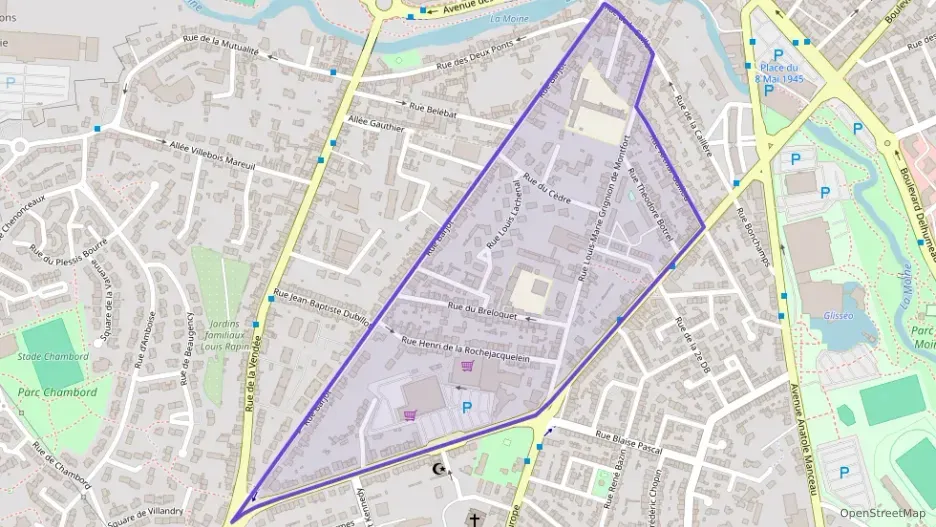 Appartement 74 m² quatre pièces à vendre à Cholet