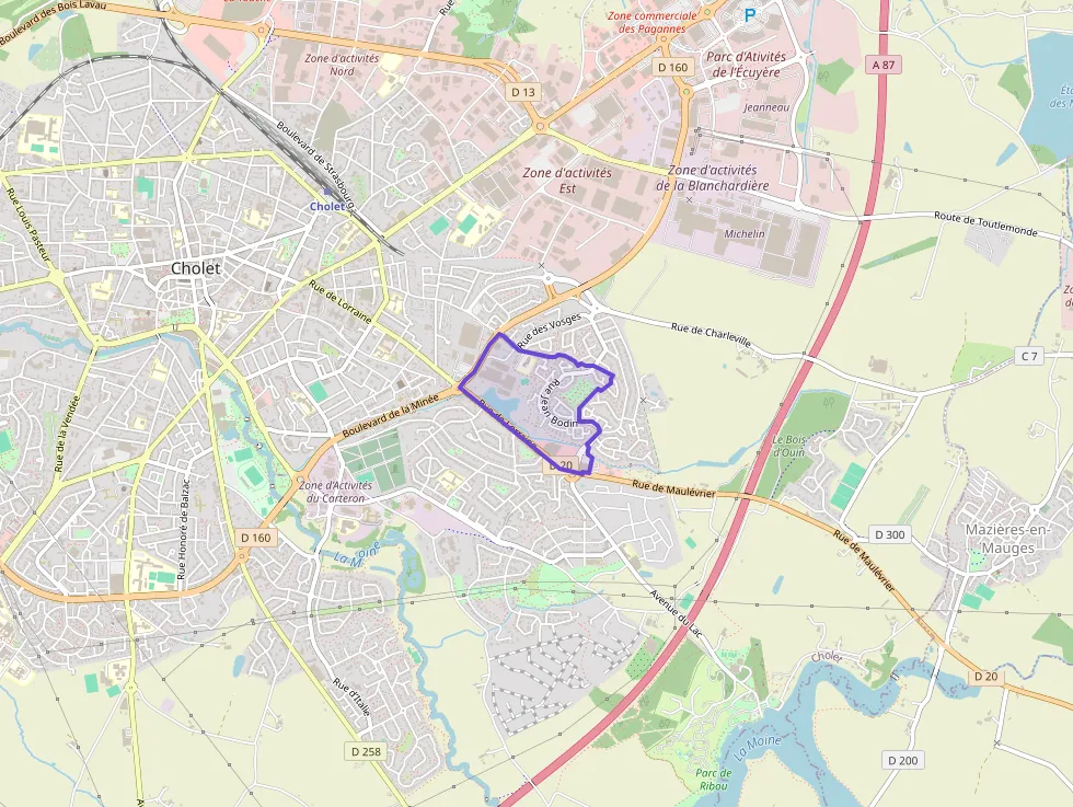 Appartement 57 m² trois pièces à vendre à Cholet