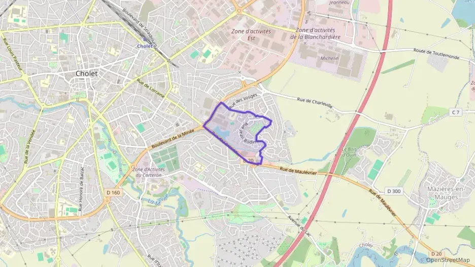 Appartement 57 m² trois pièces à vendre à Cholet