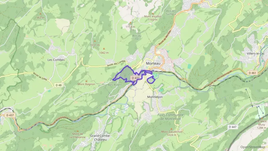 Appartement 104 m² cinq pièces à vendre à Morteau Appartement 104 m² cinq pièces à vendre à Morteau