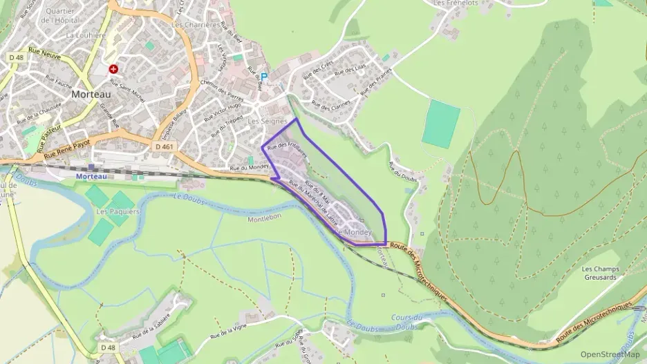 Appartement 75 m² quatre pièces à vendre à Morteau