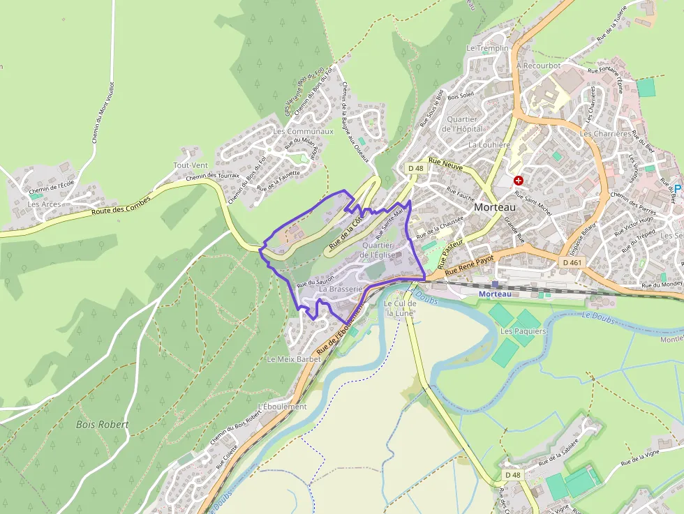 Appartement 97 m² quatre pièces à vendre à Morteau