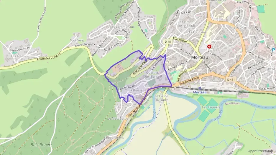 Appartement 87 m² quatre pièces à vendre à Morteau Appartement 87 m² quatre pièces à vendre à Morteau