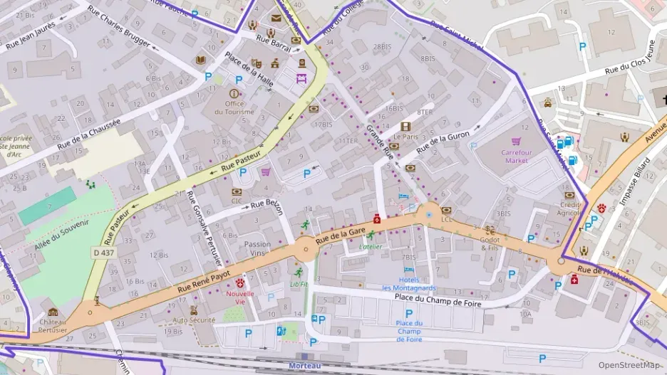 Appartement 67 m² trois pièces à vendre à Morteau