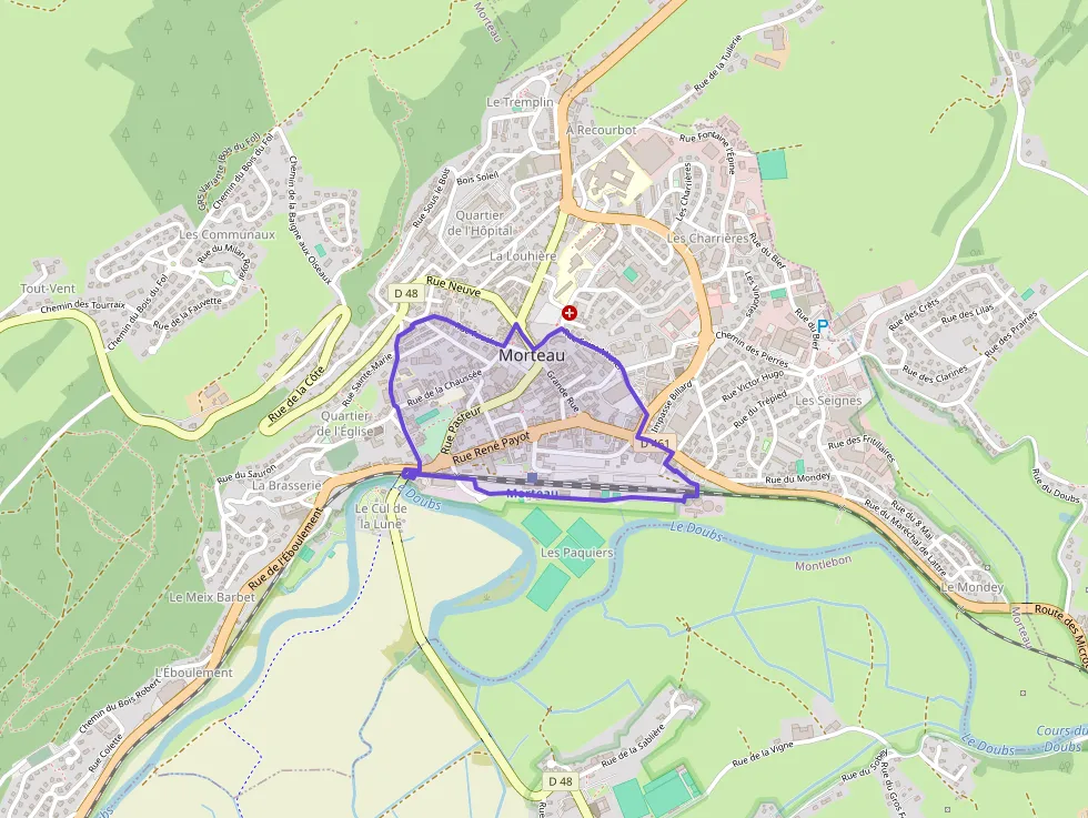 Appartement 86 m² trois pièces à vendre à Morteau