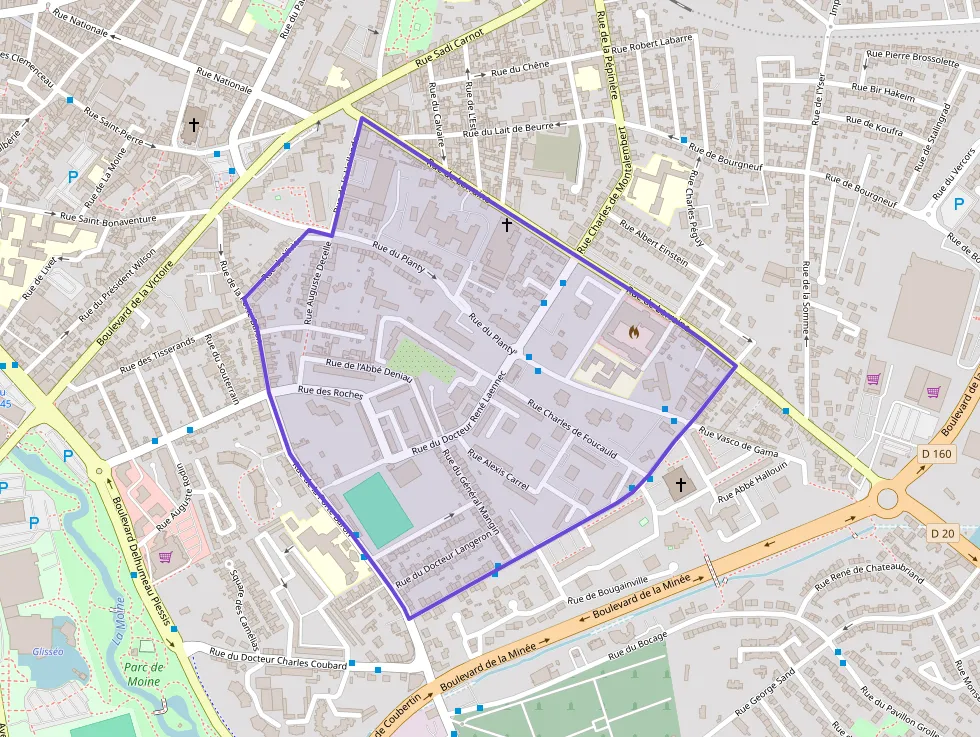 Appartement 66 m² quatre pièces à vendre à Cholet