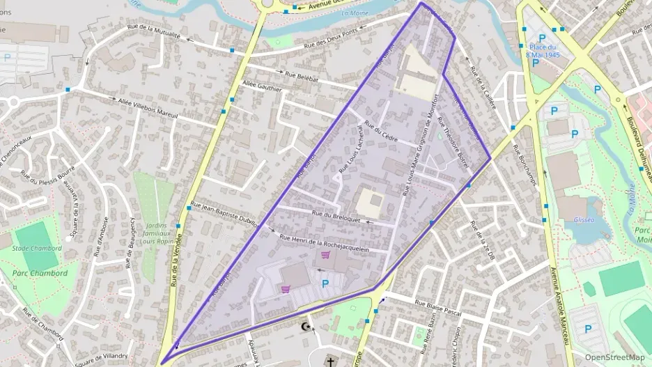 Appartement 48 m² deux pieces à vendre à Cholet