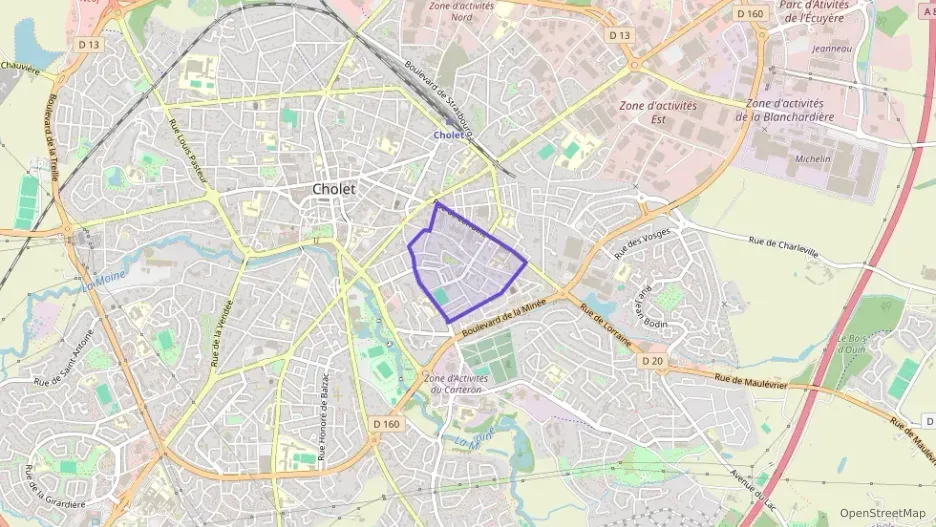 Appartement 64 m² quatre pièces à vendre à Cholet