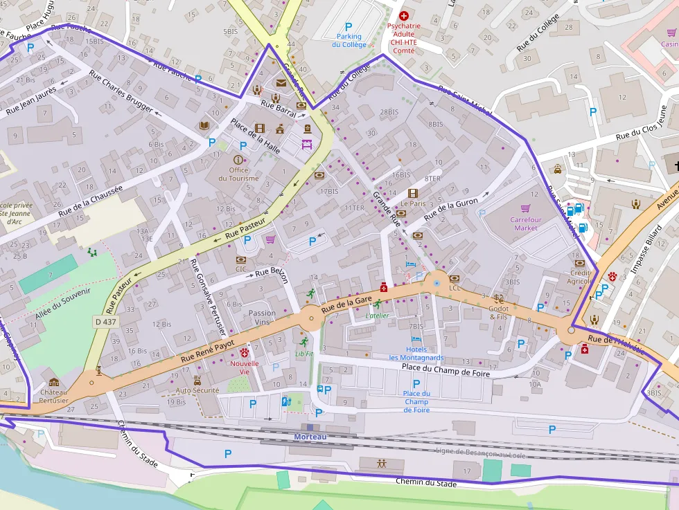 Appartement 95 m² quatre pièces à vendre à Morteau