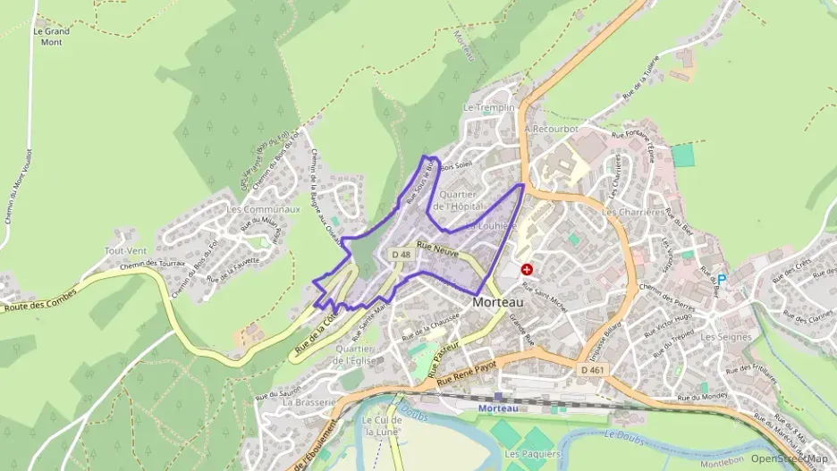 Appartement 118 m² cinq pièces à vendre à Morteau Appartement 118 m² cinq pièces à vendre à Morteau