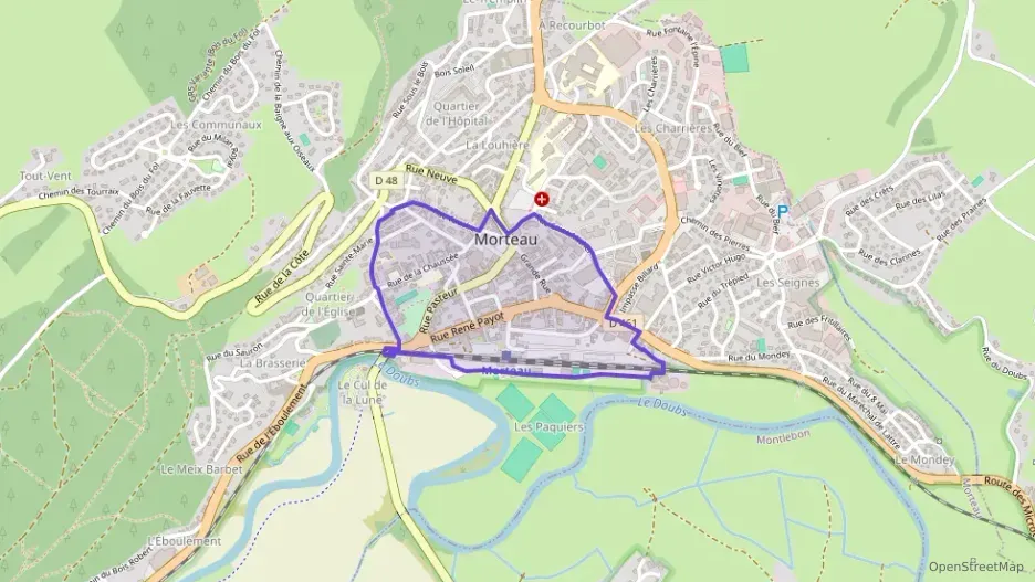 Appartement 91 m² quatre pièces à vendre à Morteau