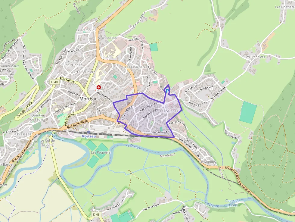 Appartement 83 m² trois pièces à vendre à Morteau