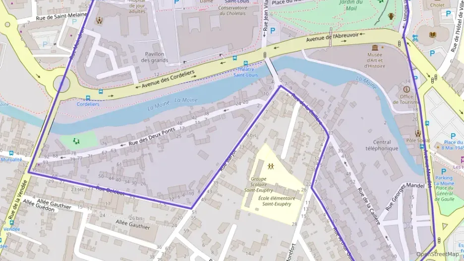 Appartement 107 m² quatre pièces à vendre à Cholet Appartement 107 m² quatre pièces à vendre à Cholet