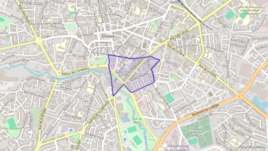 Appartement 56 m² deux pieces à vendre à Cholet