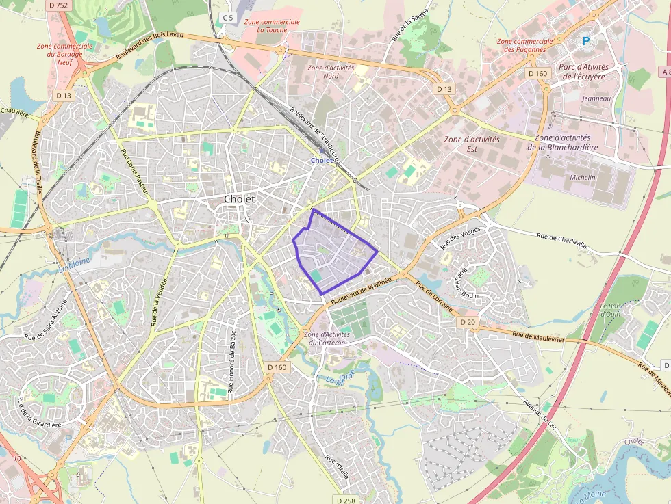 Appartement 40 m² deux pieces à vendre à Cholet