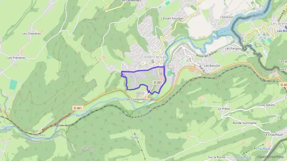 Appartement 81 m² trois pièces à vendre à Villers-le-Lac Appartement 81 m² trois pièces à vendre à Villers-le-Lac