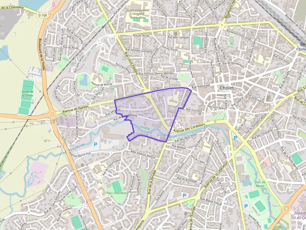 Appartement 42 m² deux pieces à vendre à Cholet