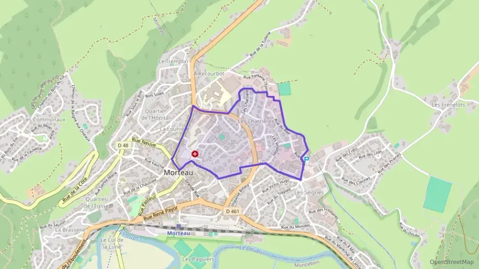 Appartement 79 m² quatre pièces à vendre à Morteau