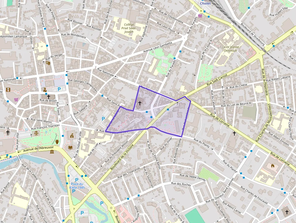 Appartement 76 m² quatre pièces à vendre à Cholet