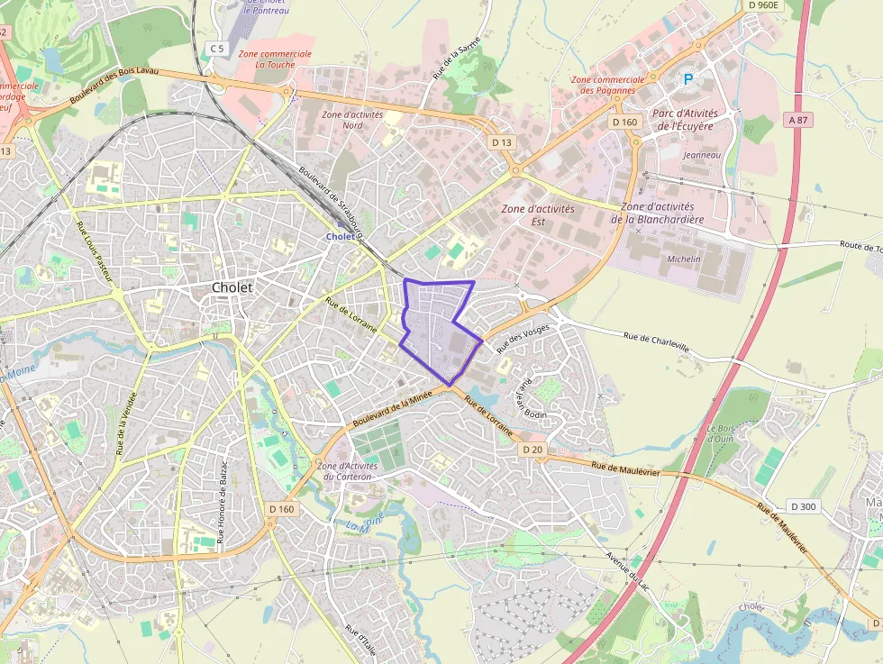 Appartement 44 m² une piece à vendre à Cholet