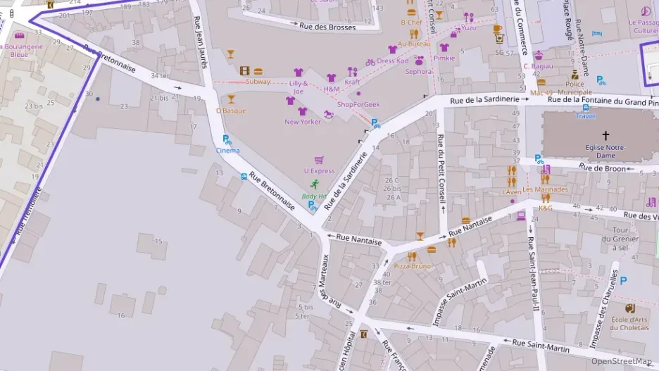 Appartement 34 m² une piece à vendre à Cholet