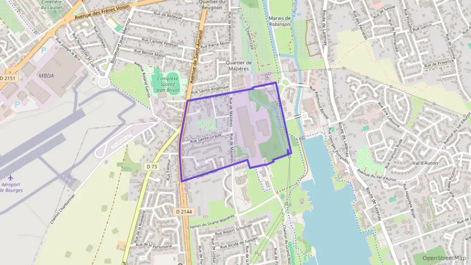 Appartement 72 m² quatre pièces à vendre à Bourges