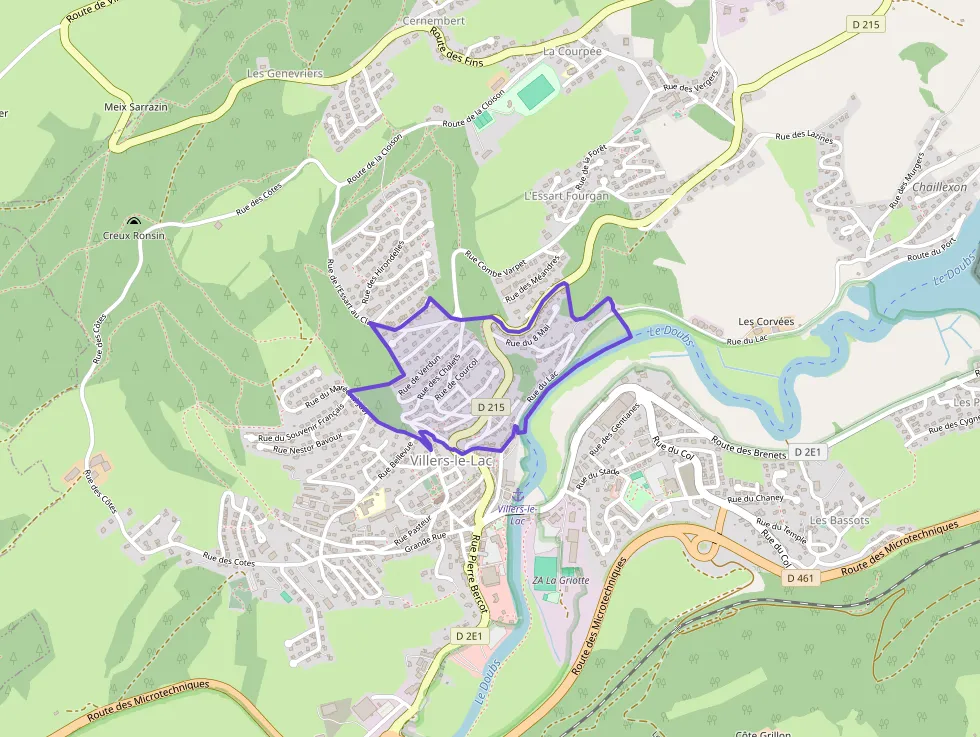 Appartement 110 m² quatre pièces à vendre à Villers-le-Lac