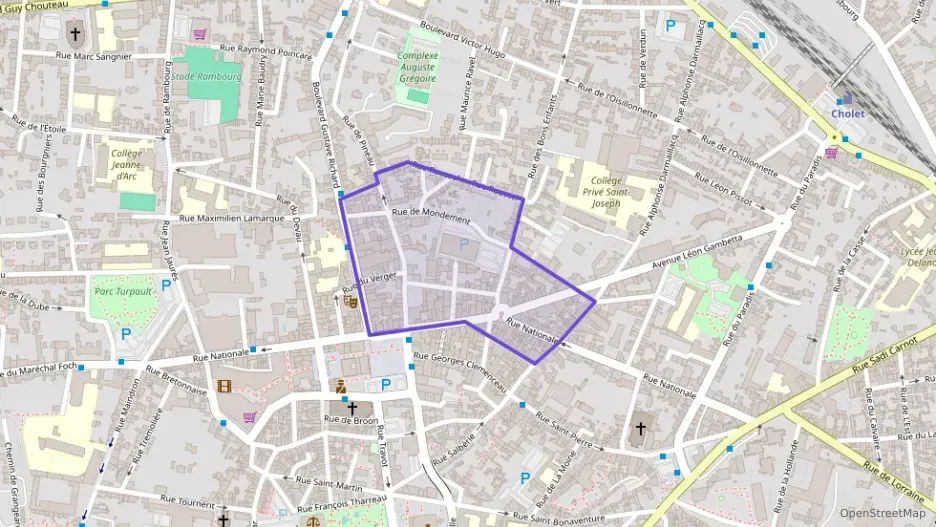 Appartement 41 m² trois pièces à vendre à Cholet