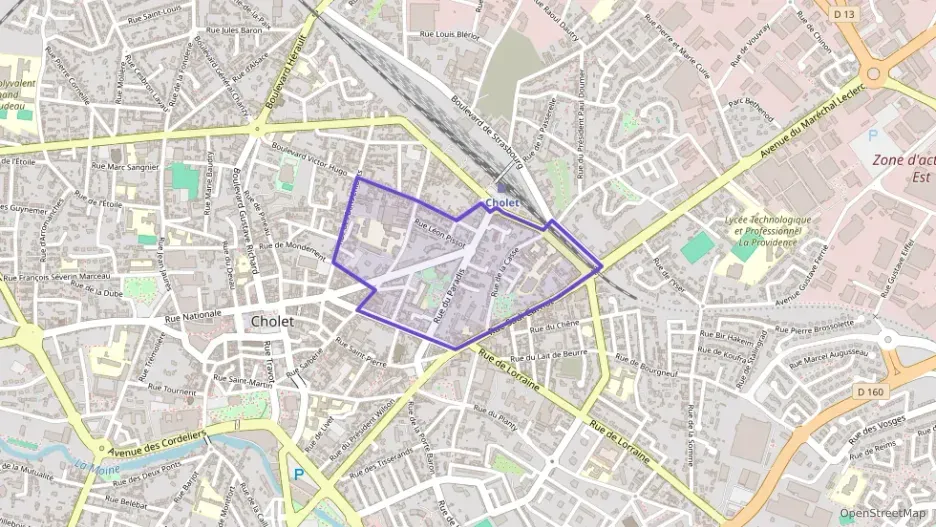 Appartement 97 m² cinq pièces à vendre à Cholet